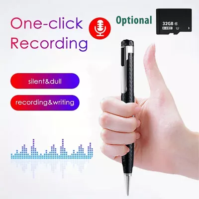 32GB Voice Activated Recorder With Noise Reduction Portable For Lecture/Meeting • $18.99