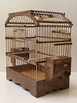 Wooden Bird Cage / Parakeet / Finch / Canary • $80