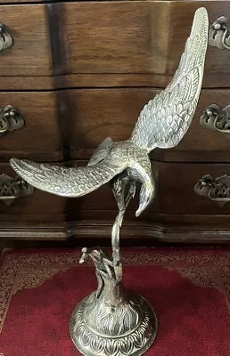 Large Brass Eagle And Snake Statue • £30