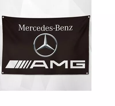 Banner Flag  Tapestry Size3x2ft [Benz-AMG]garage Room Decora 12642 • $20