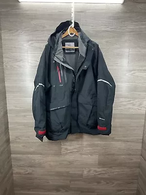 Cabelas Guidewear Mens 3XL Black Xtreme PARKA Guidewear Fishing Jacket • $139.99