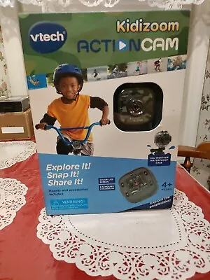 Vtech Kidizoom Action Cam Camo Green Model 80-170770 New In Box Free Shipping  • $44.99