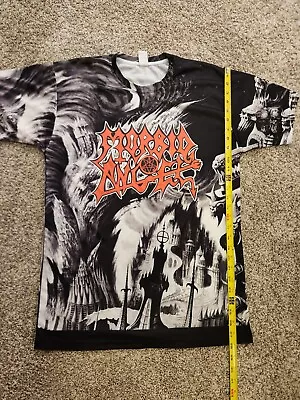 Morbid Angel Shirt Cannibal Corpse Obituary Deicide Krisiun Immolation Metallica • $15