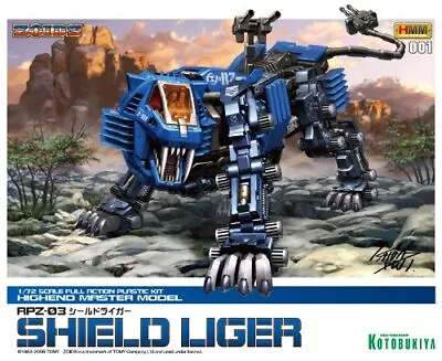 Kotobukiya ZOIDS SHIELD LIGER 1/72 Scale Model Kit Japan • £88.98