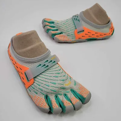 Vibram Five Fingers Women's Shoe EU Size 38 Gray Vibrant Size 7 7.5 Barefoot • $49.99
