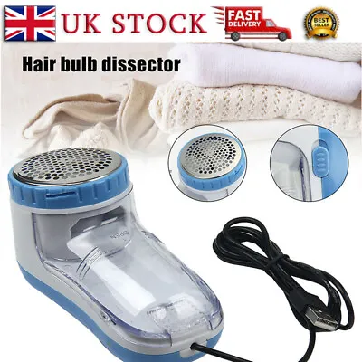 £9.99 • Buy USB Rechargeable Fabric Shaver Electric Defuzzer Lint Bobble Remover For Clothes
