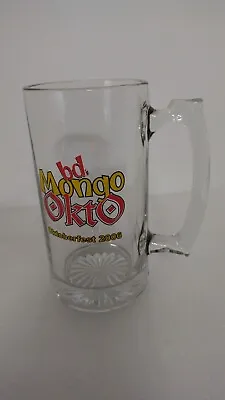 BD's Mongo Okto Oktoberfest 2006 Huge Glass Beer Stein Mug Mongolian Grill • $11.99