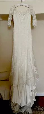 Magical Flattering Morilee Wedding Dress Madeline Gardner Ivory Size 12 • £125