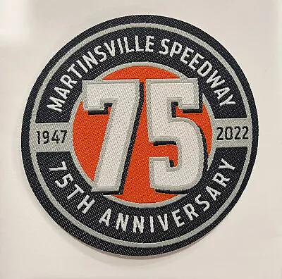 Martinsville Speedway 75th Anniversary Iron On Patch (1947 - 2022) NASCAR • $7.90