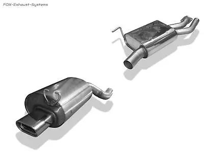 Stainless Steel Sportauspuff-Komplettanlage From Cat Mercedes Sl R129 135x80mm • $1490.78