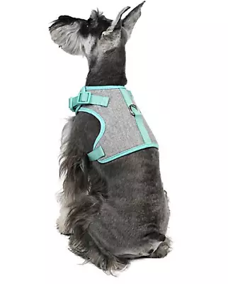 Martha Stewart Fashionable Tweed Dog Harness Mint Bowtie - NEW • $14.99