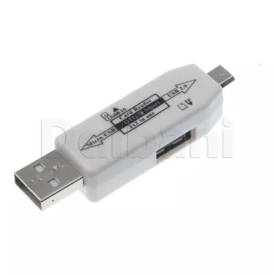 D-332 Dual Use Micro USB OTG Port TF SD Card Reader Combo For Universal Devices • $14.95