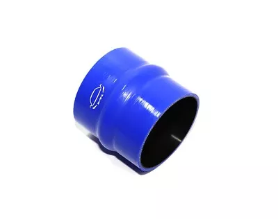 4-Ply Reinforced 4  ID Hump Hose Straight Coupler Silicone Turbo Intake BLUE • $16