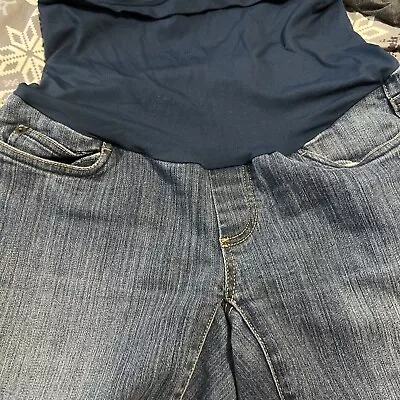 Oh Baby By Motherhood Maternity Size Small Bootcut Blue Jeans • $10