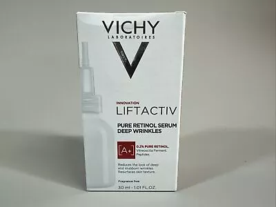 Vichy Liftactiv Pure Retinol Serum Deep Wrinkles 30ml/1.01fl.oz. EXP 08/2026 • $19.50