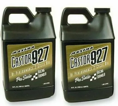 2ea Maxima Racing Pro Series Castor 927 2-Stroke Oil 64 Oz. • $89.95