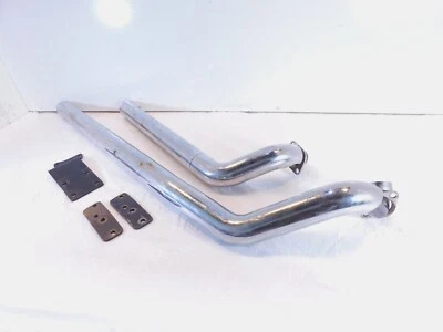 $99.99 • Buy Yamaha V-Star XVS1100 Classic Silverado Exhaust Muffler Pipe System W/ Brackets