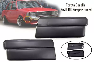 New Fit For Toyota Corolla KE70 RG Bumper Guard End Cap Front/ Rear 1981-83 Pair • $87.99