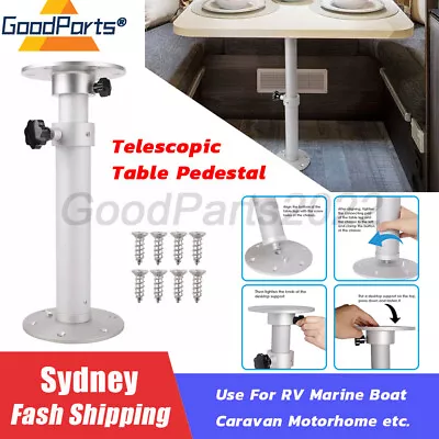 NEW Table Pedestal Telescopic Furniture Leg For RV Marine Boat Caravan Motorhome • $112.10