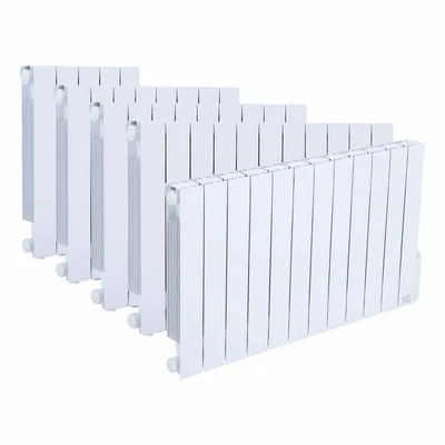 £155.95 • Buy Oil Filled Electric Heater 900W-2KW Wall / Stand Heating Aluminum Thermostat NEW