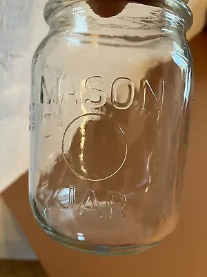 Magic Mason Clear Pint Jar (Nice) • $7.95