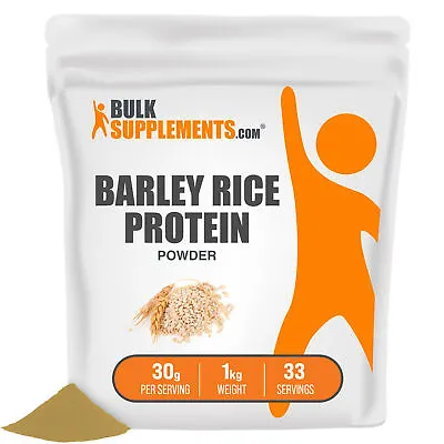 BulkSupplements Barley Rice Protein Powder - 30g Per Serving • $28.96