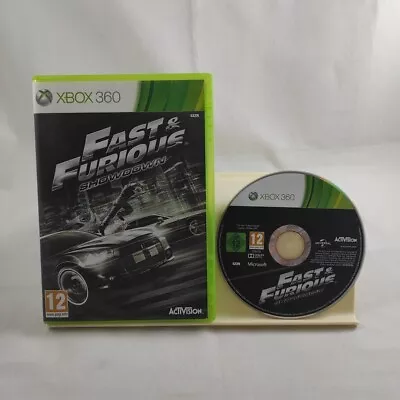 FAST & FURIOUS SHOWDOWN Xbox 360 Case And Disc Game • £7.35