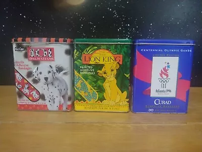 Vintage Adhesive Bandages (Lion King 101 Dalmatians Centennial Olympic Games) • $20