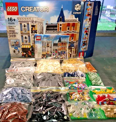 LEGO CREATOR EXPERT 10255 ASSEMBLY SQUARE + INSTRUCTIONS & BOX ALL EXC Complete • $350