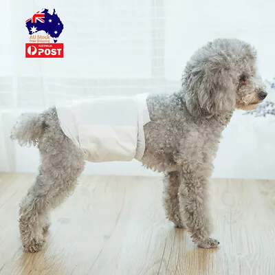 12PCS Disposable Dog Nappies Sanitary Pants Female Diapers Pet Puppy Cozy Wrap • $15.97