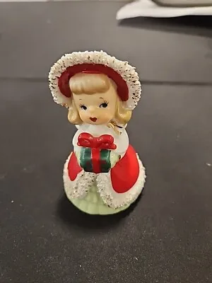 1950s Lefton Geo Z Christmas Bell Angel Girl- Japan  • $42.99