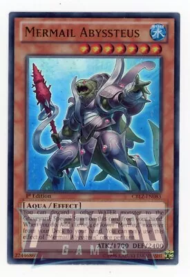 Yugioh Mermail Abyssteus CBLZ-EN083 Ultra Rare 1st Edition NM/LP • $2.46