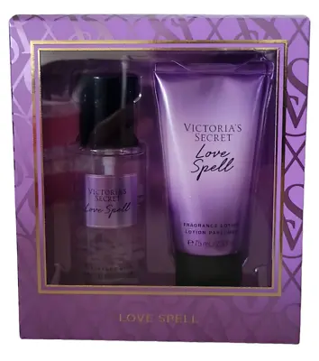 NEW Victoria’s Secret LOVE SPELL Mist & Lotion Mini Duo Gift Set • $18.95