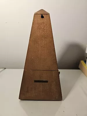 Seth Thomas Wood Metronome De Maelzel E899-575 ISS-1  • $40