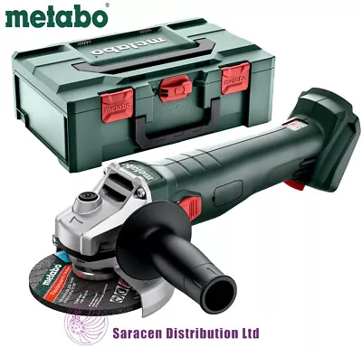 METABO W 18 L 9-115 CORDLESS ANGLE GRINDER 115mm18V BODY ONLY  - 602246840 • £133.81