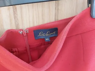 £15 • Buy Luisa Spagnoli Ladies Red Skirt - Size 44 - Used