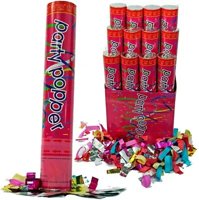 $19.95 • Buy Party Popper Confetti Cannon Twist-to-Shoot Wedding Birthday Shooter Blaster 12 