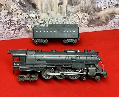 Vintage Lionel Trains O Gauge 2056 Hudson & Tender For Parts Or Repair O27 • $53.50