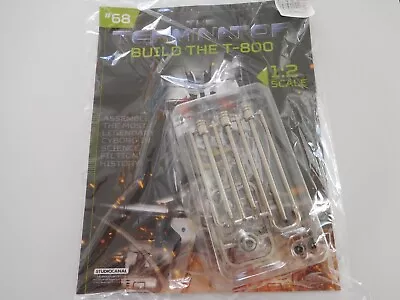  terminator Build The T-800 Endoskeleton Issue # 68 Unopened Factory Sealed.  • $15