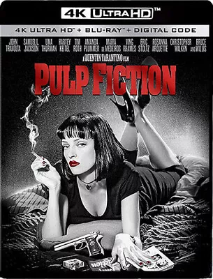 Pulp Fiction (4K Ultra HD Blu-ray 1994) NEW • $20.97