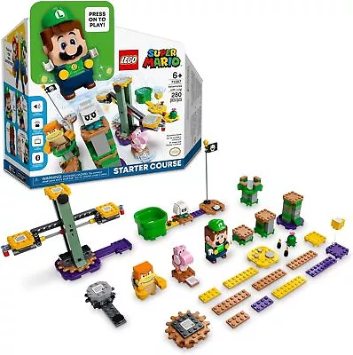 LEGO Super Mario Adventures Luigi Starter Course Toy 71387 • $32.99