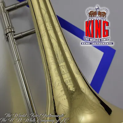 1957 Vintage HN White King 2B Liberty Trombone Fantastic • $2199