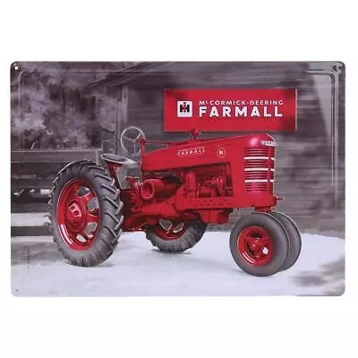 IH McCormick-Deering Farmall Tractor Embossed Metal Sign 42052 • $24.99