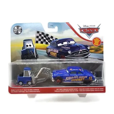 $24.88 • Buy Disney Pixar Cars Double Clutch Daley And Fabulous Hudson Hornet Free Shipping