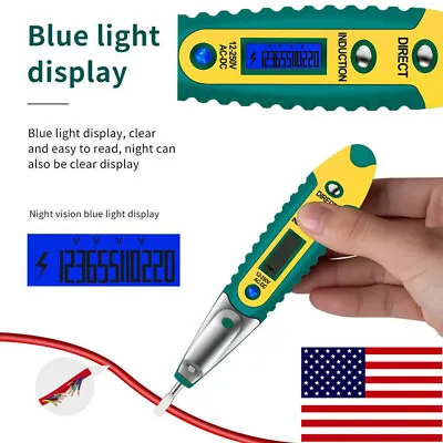 AC/DC Non Contact LCD Electric Test Pen Voltage Digital Detector Tester - US • $3.51