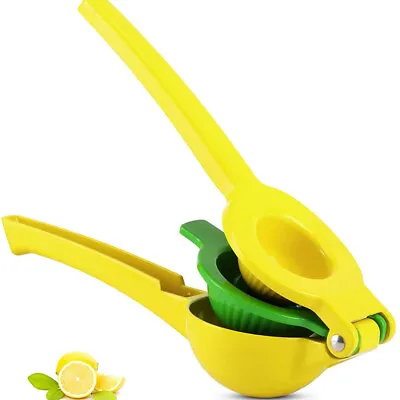 Lemon & Lime Squeezer Juice Extractor Handheld Pulp & Seed Separator Easy To Use • £9.26