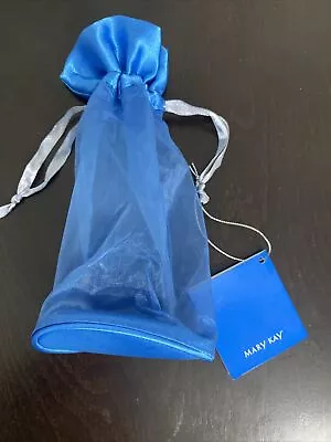 New Mary Kay Blue Satin Bag With Blue Trim And Tassle Gift Bag (b495) • $4