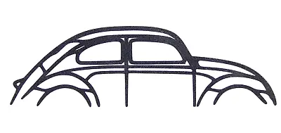 VW Volkswagen Classic Beetle Bug Car Wall Art Silhouette Garage Man Cave Decor • $9.99