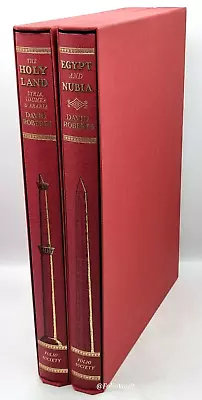 The Holy Land & Egypt And Nubia (2v) - Roberts - Folio Society 2014 1st Ed - VGC • £379.99