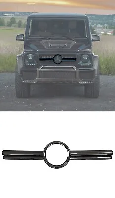 G63 G Wagon Carbon Fiber Front Grille Center Piece Fits Mercedes W463 • $499